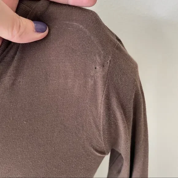 Sea New York Brown Long Sleeve Tee | S - Picture 8 of 8